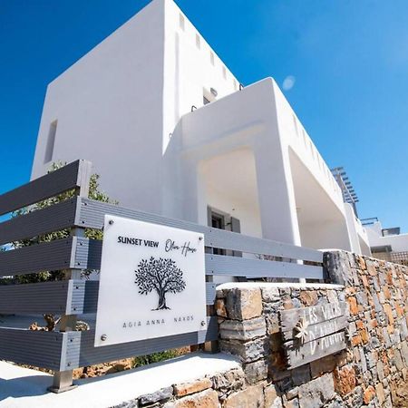 Naxos Agia Anna Sunset View Olive House 아파트 외부 사진