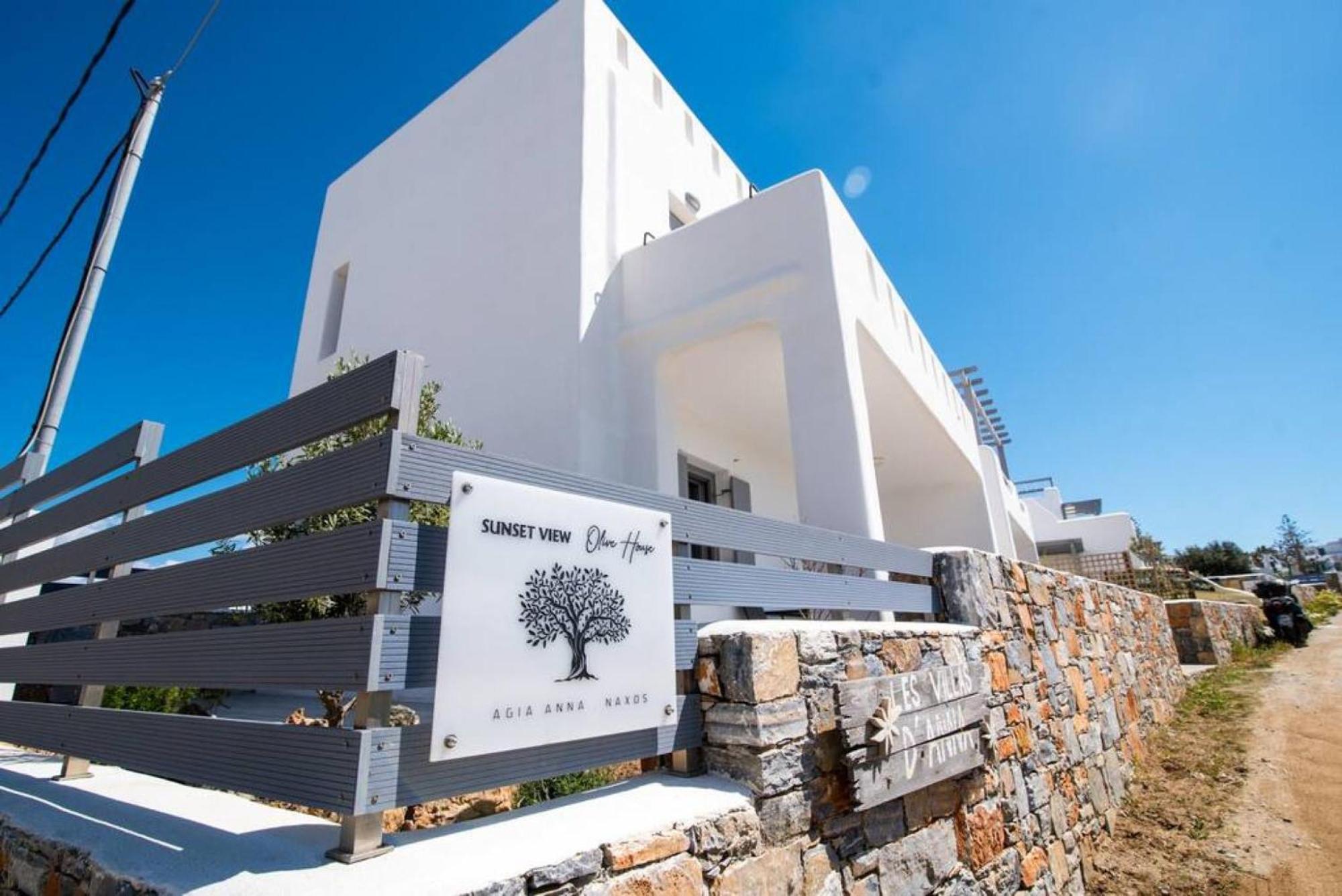Naxos Agia Anna Sunset View Olive House 아파트 외부 사진