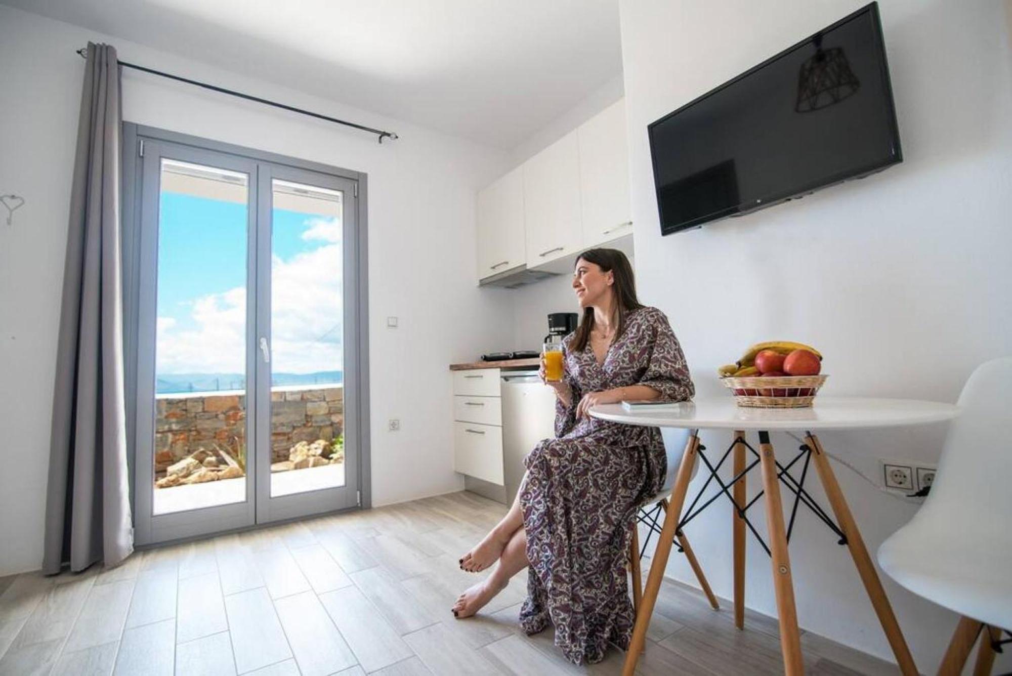 Naxos Agia Anna Sunset View Olive House 아파트 외부 사진